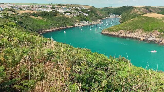 The pretty harbour of Solva Pembrokeshire Wales