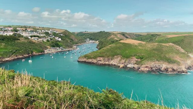 The pretty harbour of Solva Pembrokeshire Wales