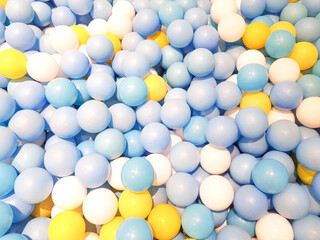 Colourful Plastic Ball on Ball Pool