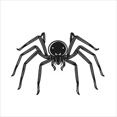 halloween spider illustration 