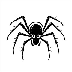 halloween spider illustration 