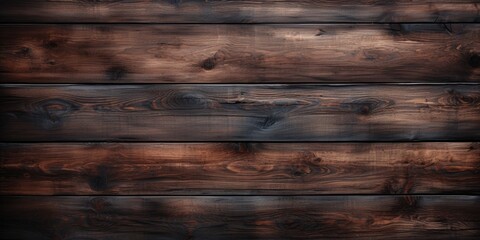 A wooden wall with a dark background ai generated