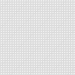 Seamless surface pattern design with houndstooth material ornament. Tooth figures wallpaper. Fabric background. Cloth mosaic motif. Digital paper, textile print, page fill, web designing. Vector art.