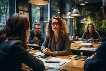  Team Conducting A Focus Group For Marketing, Generative AI