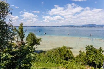 Summer day by a lake