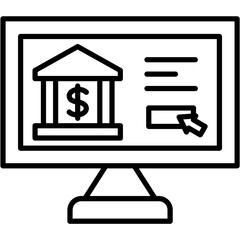 Online Banking Icon