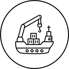 Cargo Ship Icon