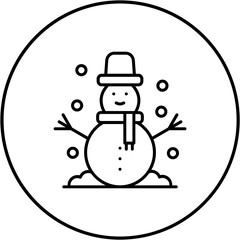 Snowman Icon
