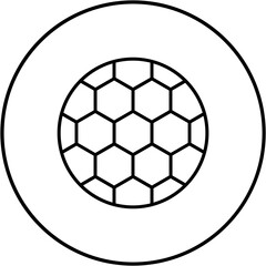 Obraz premium Soccer Ball Icon