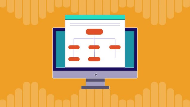 Website sitemap integration. Website sitemaps for SEO sitelinks. Online xml sitemap generator. Animation video clip.