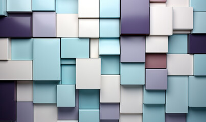 Abstract texture background from colored geometric shapes.