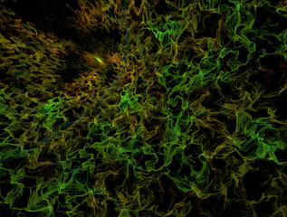 Imaginatory fractal abstract background Image