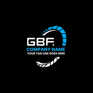 GBF letter logo creative design with vector graphic, GBF simple and modern logo. GBF luxurious alphabet design  