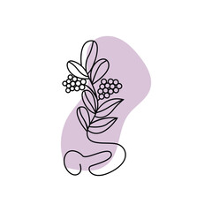 Coffee Logo Design, Coffee Tree Drink Vector, Template Symbol Illustration