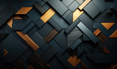 Abstract texture background from colored geometric shapes.