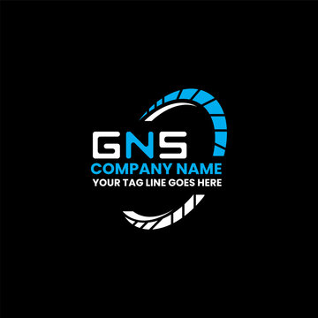 GNS letter logo creative design with vector graphic, GNS simple and modern logo. GNS luxurious alphabet design  