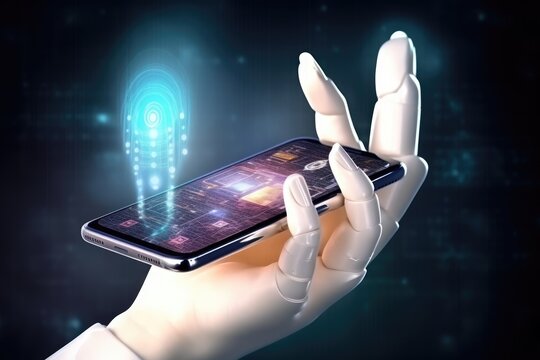 Modern smartphone representing the convergence of cutting-edge technologies