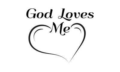 Christian Symbol design for print or use as poster, card, flyer, sticker, tattoo or T Shirt