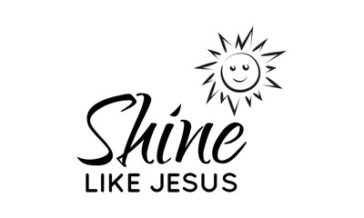 Christian Symbol design for print or use as poster, card, flyer, sticker, tattoo or T Shirt