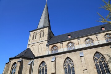 Fototapeta na wymiar Moenchengladbach church in Germany
