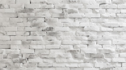 Obraz premium White brick wall. Created with Generative AI technology.