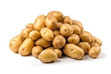 a pile of potatoes