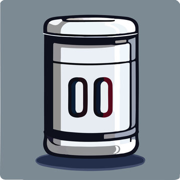 illustration of a can