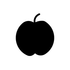 Apple Icon logo. Vector illustration. EPS 10.