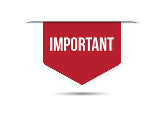 important red banner design vector illustration