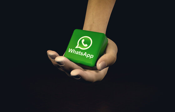 whatsapp, Social Media Image - (3D Rendering)