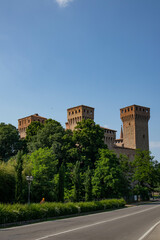 Fototapeta na wymiar Rocca di Vignola, provincia di Modena, Emilia Romagna