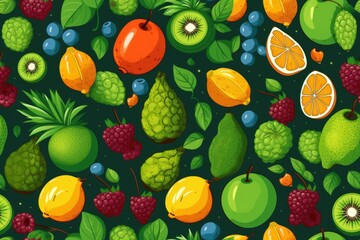 Fruit semless pattern