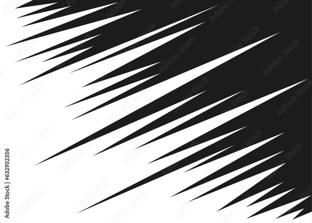 Poster abstract background with spike zigzag line pattern