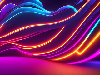 A colorful lights on a beautiful background