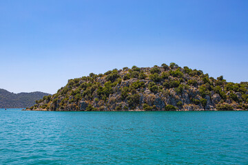 Naklejka premium tropical island