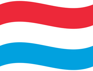 Luxembourg flag wave. Luxembourg flag. Flag of Luxembourg