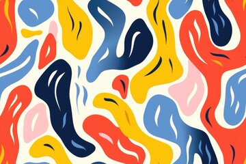 Abstract colorful shapes background