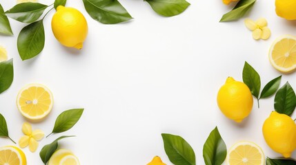 lemon and lime border