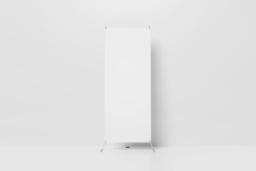 Blank X-Banner Mockup