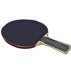 ping racket and ball