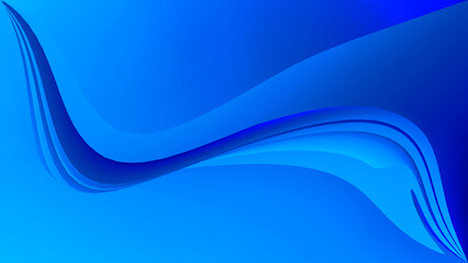 abstract blue wave background
