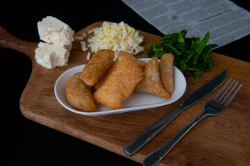 Food in display for the photo shoot in Tokyo, Japan. Nowadays in 2022, people rely on the food...