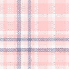 Background texture pattern of check vector textile with a fabric tartan plaid seamless.