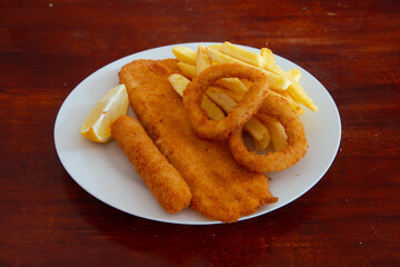 Food in display for the photo shoot in Tokyo, Japan. Nowadays in 2022, people rely on the food delivery service