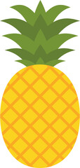 パイナップルのイラスト・アイコン（pineapple）