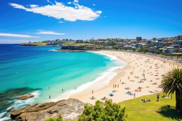 Fototapeta premium Bondi Beach in Australia travel picture