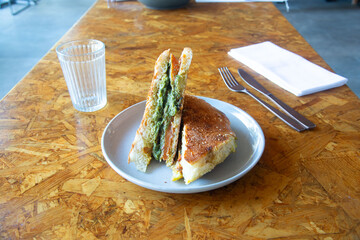 Food in display for the photo shoot in Tokyo, Japan. Nowadays in 2022, people rely on the food...