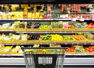 buying vegetables at the market