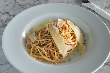 Food in display for the photo shoot in Tokyo, Japan. Nowadays in 2023, people rely on the food delivery service