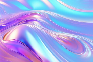 Fototapeta premium Holographic liquid background